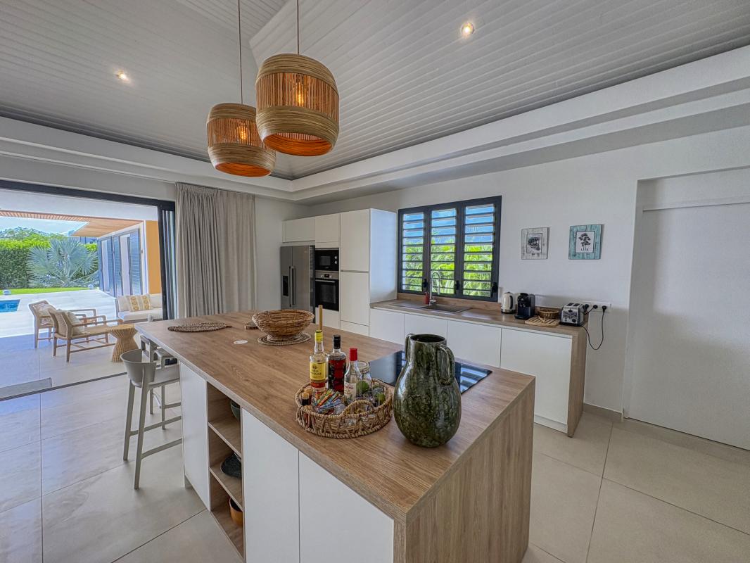 22.Location villa piscine Saint François Guadeloupe_Cuisine